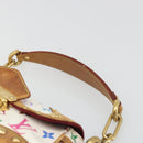 LOUIS VUITTON Monogram Multicolor Marilyn Shoulder Bag White M40206 Auth 186372-14