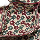 GUCCI GG Canvas Guccissima Princess Bag Leather Ivory Gold 177052 Auth 186378V-24