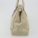 GUCCI GG Canvas Guccissima Princess Bag Leather Ivory Gold 177052 Auth 186378V-3