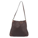 GUCCI GG Canvas Guccissima Bag Leather Outlet Brown Gold 248272 Auth 186379V-2