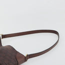 GUCCI GG Canvas Guccissima Bag Leather Outlet Brown Gold 248272 Auth 186379V-8