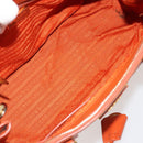 PRADA Galleria Hand Bag Safiano leather 2way Orange Auth 186384V-11