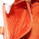 PRADA Galleria Hand Bag Safiano leather 2way Orange Auth 186384V-24