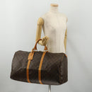 LOUIS VUITTON Monogram Keepall 55 Boston Bag M41424 LV Auth 186387A-22