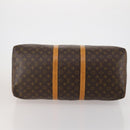 LOUIS VUITTON Monogram Keepall 55 Boston Bag M41424 LV Auth 186387A-9