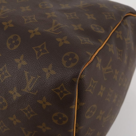 LOUIS VUITTON Monogram Keepall 50 Boston Bag M41426 LV Auth 186388A