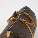LOUIS VUITTON Monogram Keepall 50 Boston Bag M41426 LV Auth 186388A-6