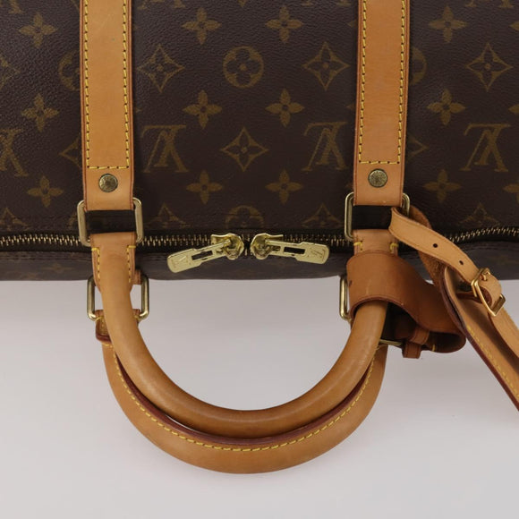 LOUIS VUITTON Monogram Keepall 50 Boston Bag M41426 LV Auth 186388A