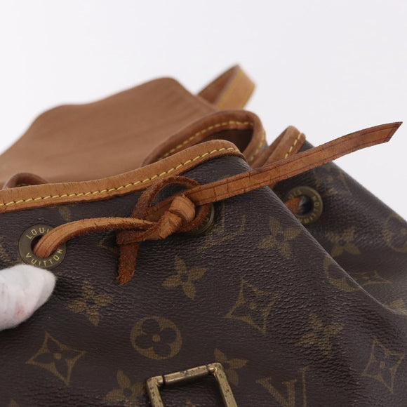 LOUIS VUITTON Monogram Montsouris MM Backpack M51136 LV Auth 186390