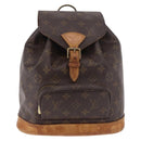 LOUIS VUITTON Monogram Montsouris MM Backpack M51136 LV Auth 186390-13