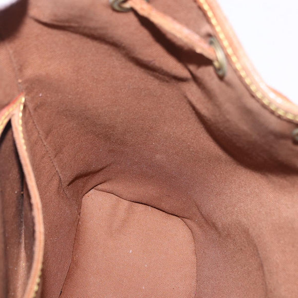 LOUIS VUITTON Monogram Montsouris MM Backpack M51136 LV Auth 186390
