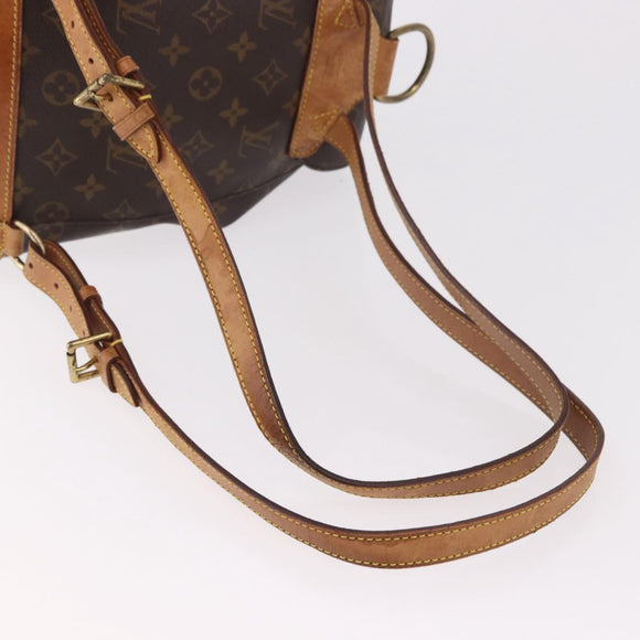 LOUIS VUITTON Monogram Montsouris MM Backpack M51136 LV Auth 186390