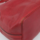 LOUIS VUITTON Epi Petit Noe Shoulder Bag Red M44107 LV Auth 186393-17