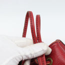 LOUIS VUITTON Epi Petit Noe Shoulder Bag Red M44107 LV Auth 186393-9