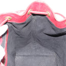 LOUIS VUITTON Epi Petit Noe Shoulder Bag Red M44107 LV Auth 186393-18