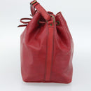 LOUIS VUITTON Epi Petit Noe Shoulder Bag Red M44107 LV Auth 186393-4