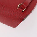 LOUIS VUITTON Epi Mabillon Backpack Castilian Red M52237 LV Auth 186394-18