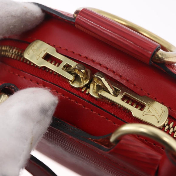 LOUIS VUITTON Epi Mabillon Backpack Castilian Red M52237 LV Auth 186394