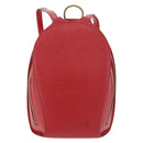 LOUIS VUITTON Epi Mabillon Backpack Castilian Red M52237 LV Auth 186394-13