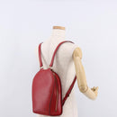 LOUIS VUITTON Epi Mabillon Backpack Castilian Red M52237 LV Auth 186394-23