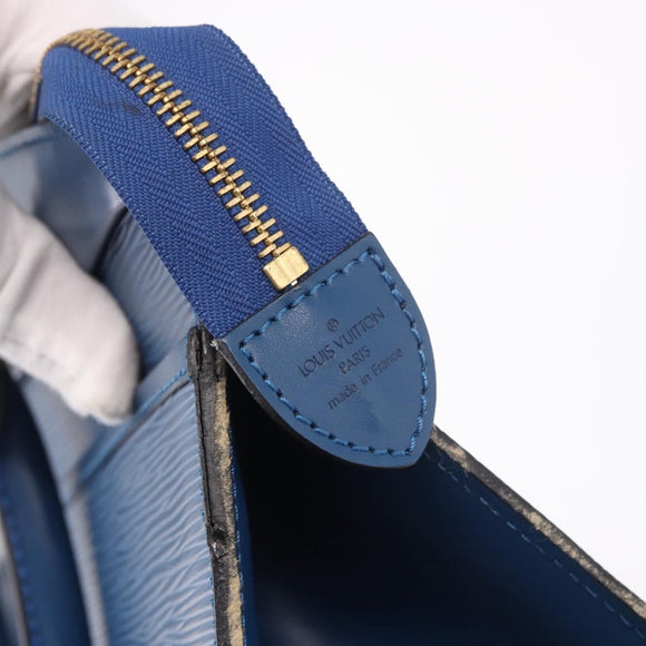 LOUIS VUITTON Epi Riviera Hand Bag Blue M48185 LV Auth 186396