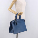 LOUIS VUITTON Epi Riviera Hand Bag Blue M48185 LV Auth 186396-23