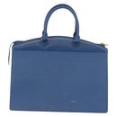 LOUIS VUITTON Epi Riviera Hand Bag Blue M48185 LV Auth 186396-2
