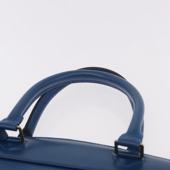 LOUIS VUITTON Epi Riviera Hand Bag Blue M48185 LV Auth 186396
