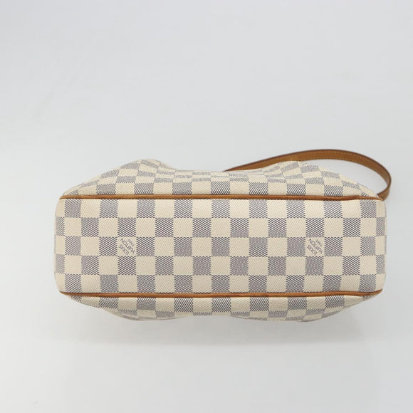 LOUIS VUITTON Damier Azur Siracusa PM Shoulder Bag N41113 LV Auth 186399