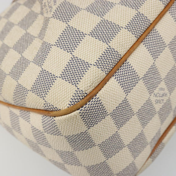LOUIS VUITTON Damier Azur Siracusa PM Shoulder Bag N41113 LV Auth 186399