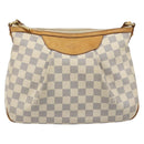 LOUIS VUITTON Damier Azur Siracusa PM Shoulder Bag N41113 LV Auth 186399-13
