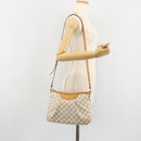 LOUIS VUITTON Damier Azur Siracusa PM Shoulder Bag N41113 LV Auth 186399-23