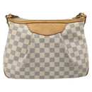 LOUIS VUITTON Damier Azur Siracusa PM Shoulder Bag N41113 LV Auth 186399-2