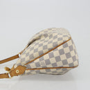 LOUIS VUITTON Damier Azur Siracusa PM Shoulder Bag N41113 LV Auth 186399-4