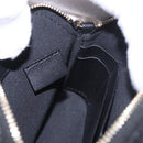 CHANEL Matelasse Chain Shoulder Bag Tweed Black Gold CC Auth 186402M-21