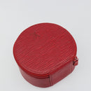 LOUIS VUITTON Epi Ecrin Bijoux 12 Jewelry Box Red M48207 LV Auth 186404-5