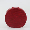 LOUIS VUITTON Epi Ecrin Bijoux 12 Jewelry Box Red M48207 LV Auth 186404-6