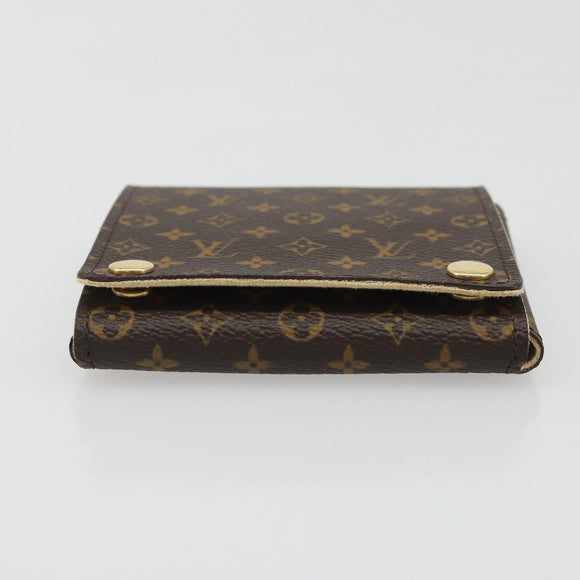 LOUIS VUITTON Monogram Jewelry case Jewelry Box LV Auth 186405V