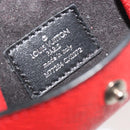 LOUIS VUITTON Tiger Lama Monogram Earphone case Red M77284 Auth 186410M-22