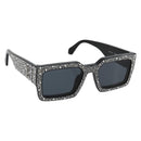 LOUIS VUITTON LV Crush Pearl & Strass Sunglasses plastic Z2396E LV Auth 186416M-1