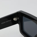 LOUIS VUITTON LV Crush Pearl & Strass Sunglasses plastic Z2396E LV Auth 186416M-15