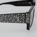 LOUIS VUITTON LV Crush Pearl & Strass Sunglasses plastic Z2396E LV Auth 186416M-7