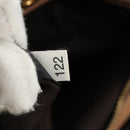 Miu Miu Hand Bag Leather Beige Gold Auth 186439V-26