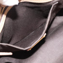 Miu Miu Hand Bag Leather 2way Beige Gold Auth 186441V-24