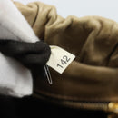 Miu Miu Hand Bag Leather 2way Beige Gold Auth 186441V-12