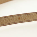 Miu Miu Hand Bag Leather 2way Beige Gold Auth 186442SAM-9
