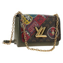 LOUIS VUITTON Monogram Kabuki Twist MM Shoulder Bag M67270 LV Auth 186444SAM-13
