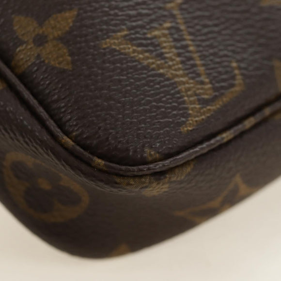 LOUIS VUITTON Monogram Pochette Accessoires Accessory Pouch M51980 Auth 186448V