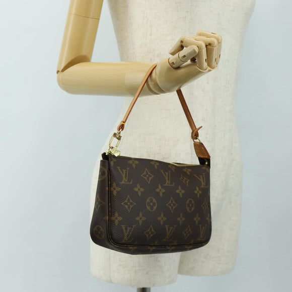 LOUIS VUITTON Monogram Pochette Accessoires Accessory Pouch M51980 Auth 186448V