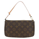LOUIS VUITTON Monogram Pochette Accessoires Accessory Pouch M51980 Auth 186448V-2